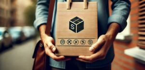 Изготовление картонных пакетов с фирменной символикой